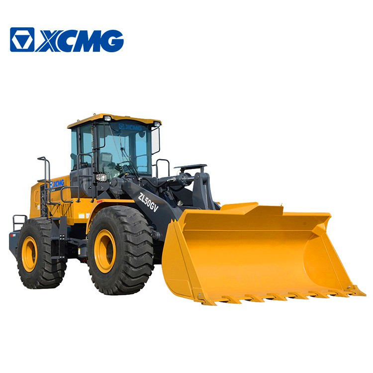 XCMG Official Manufacturer 5 ton Loaders ZL50GV Chinese front wheel loader machine for sale